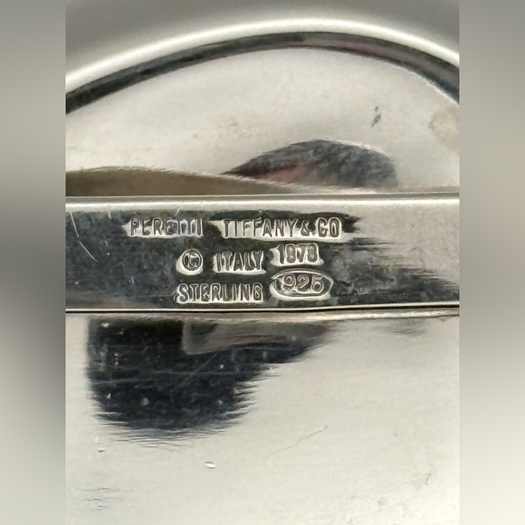 Tiffany & Co Elsa Peretti Silver Heart Belt Buckle Italy - Vintage! - Picture 10 of 16